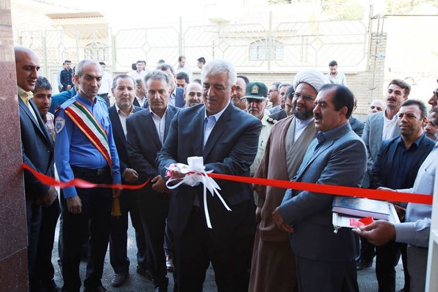 افتتاح ساختمان مرکز خدمات جامع سلامت زنده یاد بنابی در نقده