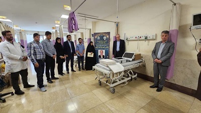 اهدای دو دستگاه مانیتورینگ علائم حیاتی توسط خانواده سردار دفاع مقدس به مرکز آموزشی درمانی امام خمینی (ره) ارومیه 